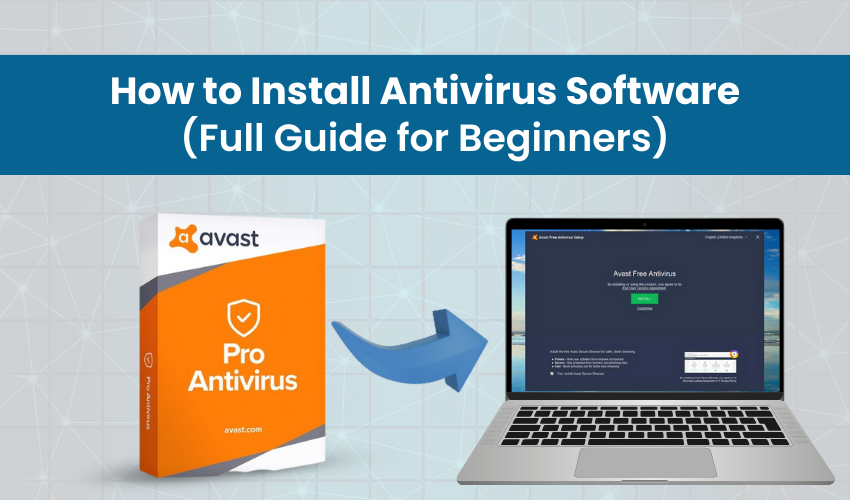 install antivirus software, antivirus DIY guide