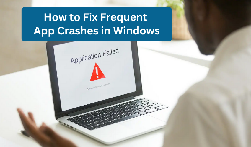 fix app crashing, repair Windows apps