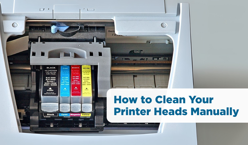 clean printer head  , printer ink not printing