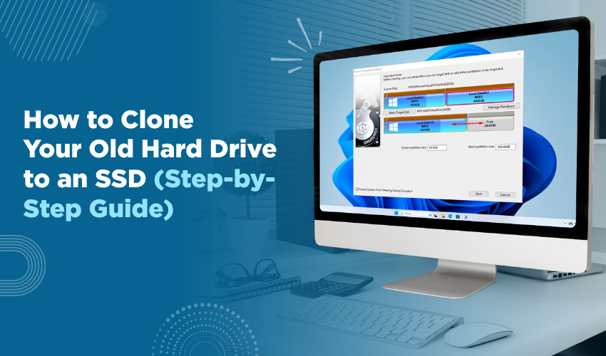 clone HDD to SSD, upgrade computer storage