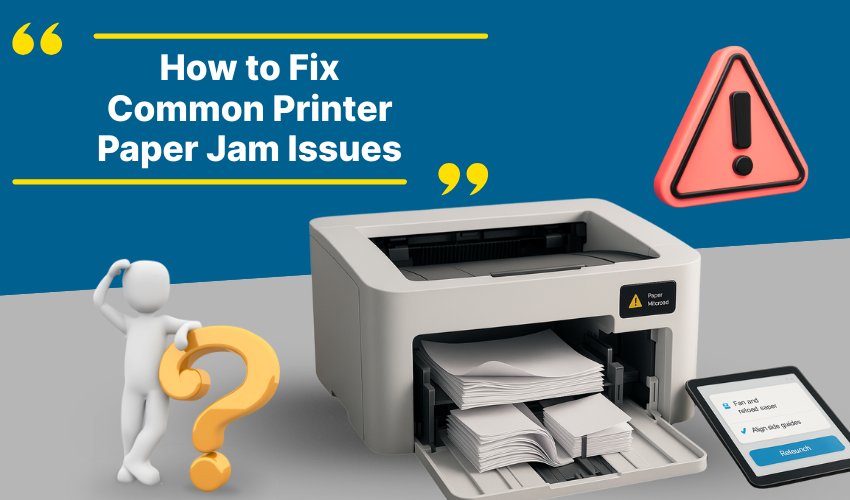 fix paper jam printer, printer error