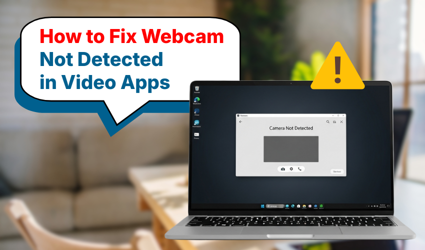 webcam fix Windows, camera not working