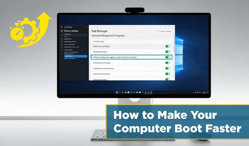 improve boot time Windows, startup optimization