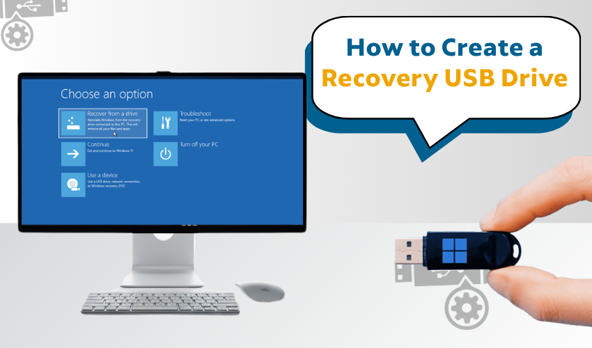 Windows recovery USB, bootable USB