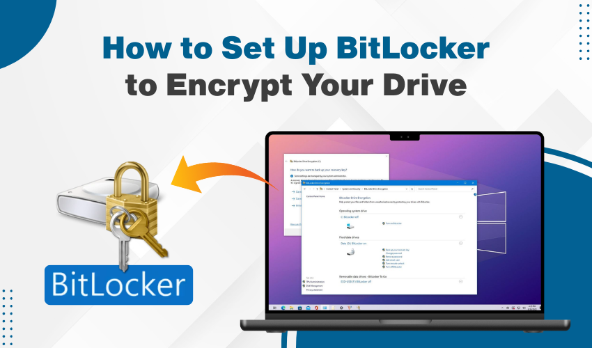 enable BitLocker Windows, disk encryption guide
