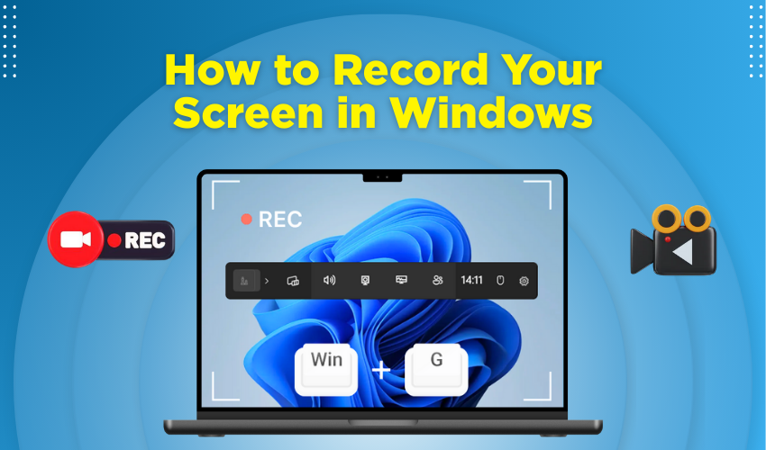 screen recording Windows, record tutorial video