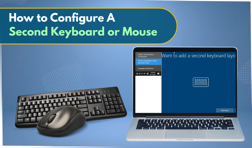 dual keyboard, second mouse, multiple input setup