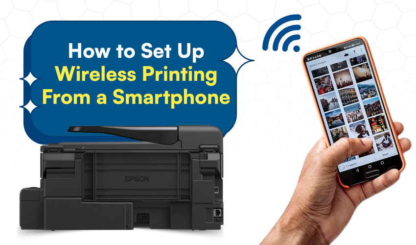smartphone print, wireless printer, mobile printing