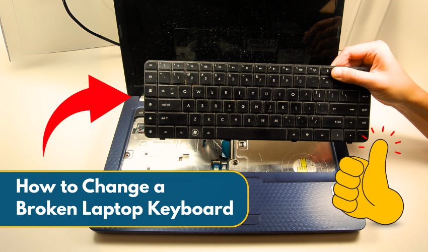 replace laptop keyboard, fix keyboard, laptop repair