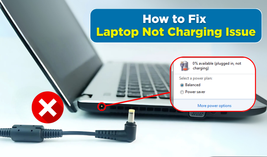 laptop not charging, power issue, battery problem
