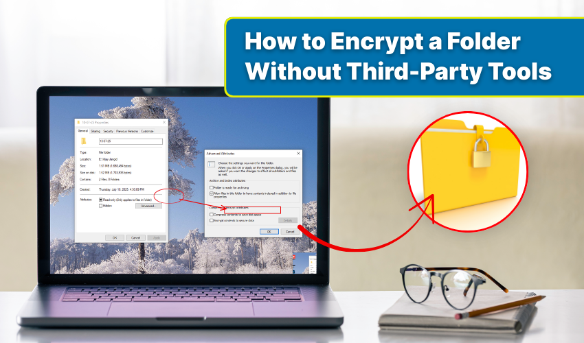 folder encryption, secure files, Windows encryption